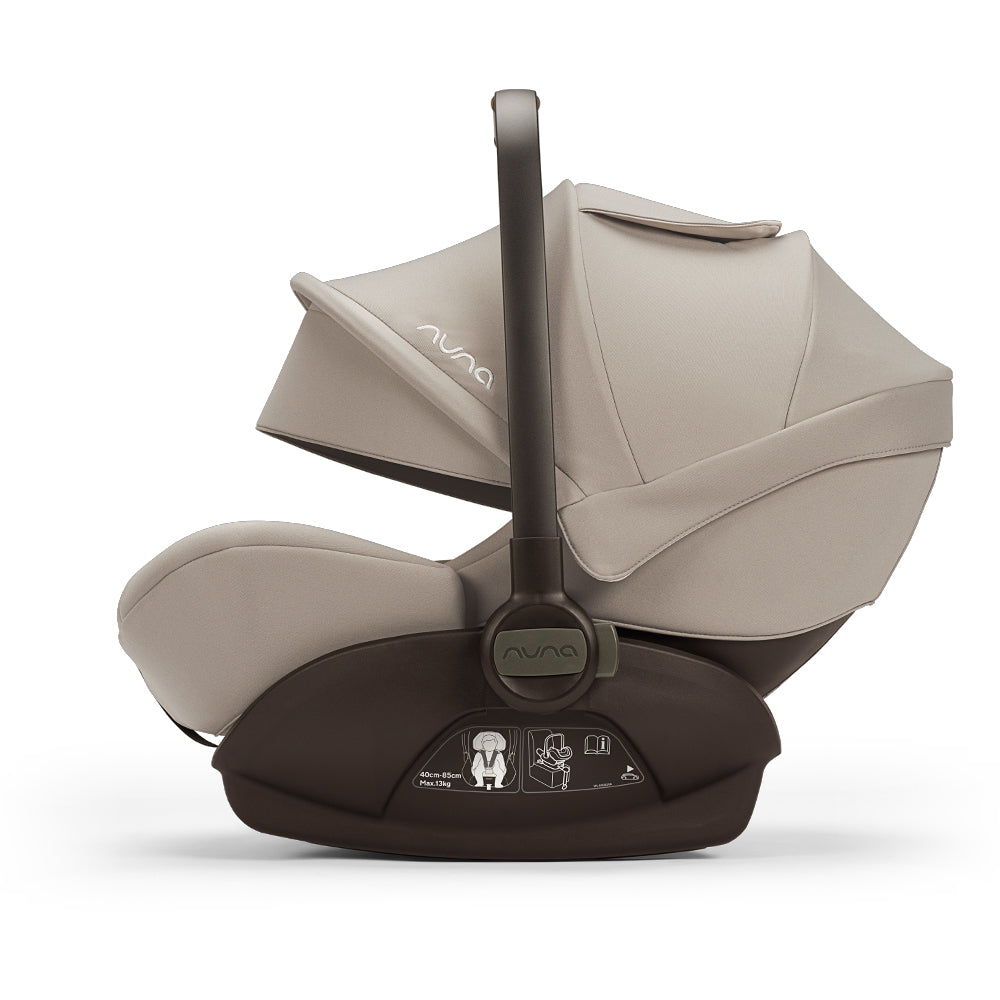 Scoică auto i-Size Nuna ARRA Next Hazelwood, 40-85 cm, testată ADAC