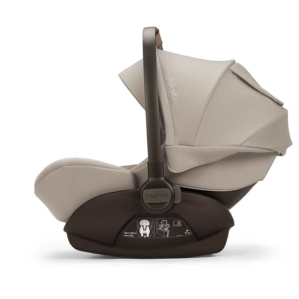 Scoică auto i-Size Nuna ARRA Next Hazelwood, 40-85 cm, testată ADAC
