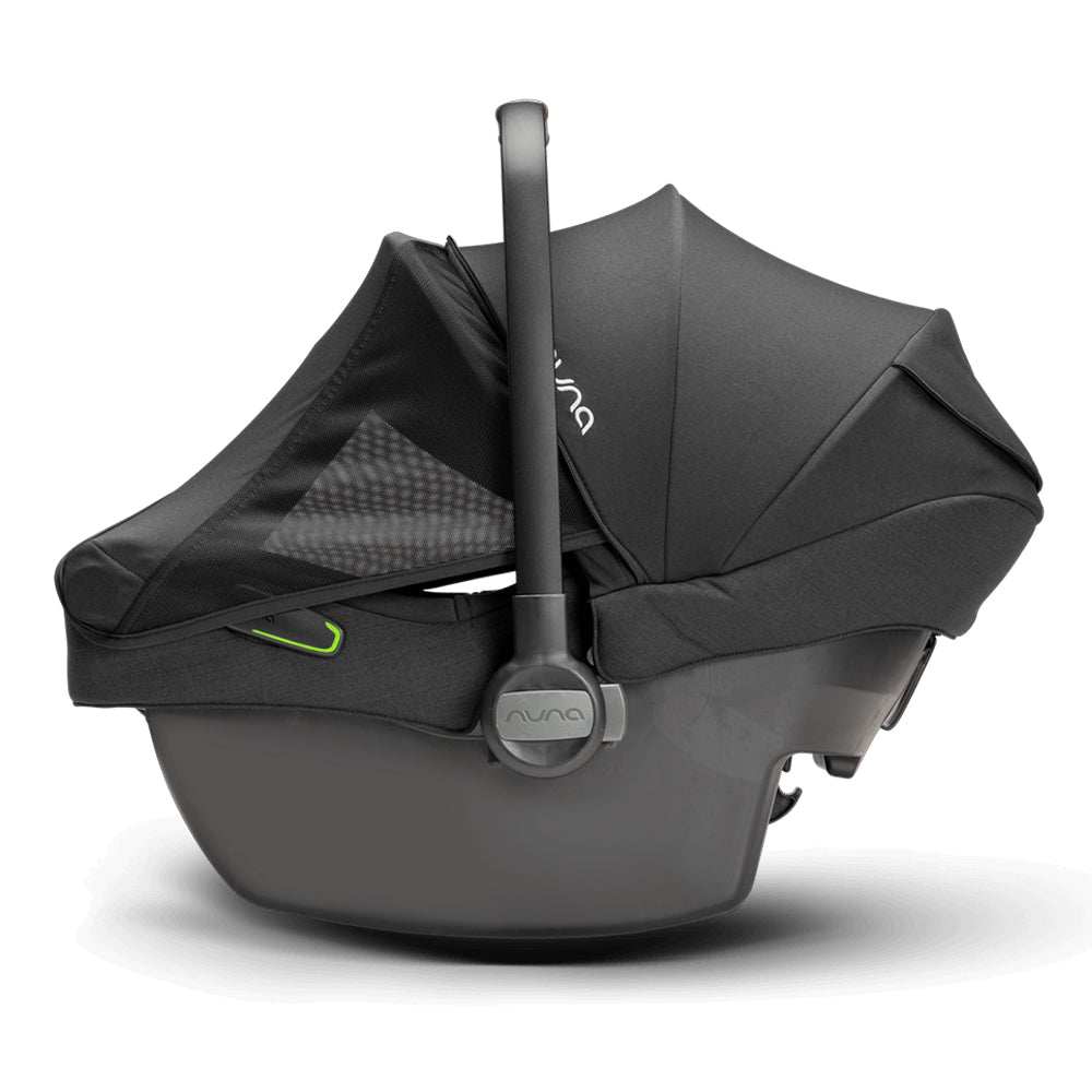 Scoică auto i-Size Nuna Pipa Next Caviar, nastere - 83 cm, testată ADAC