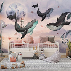 Balene - Fototapet