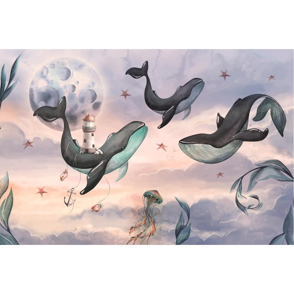 Balene - Fototapet