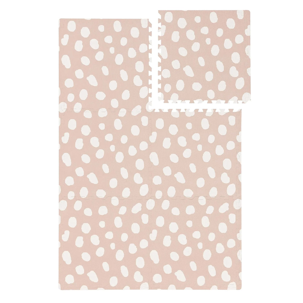 Covoras puzzle din spuma Savana, 120x180cm, 6 piese