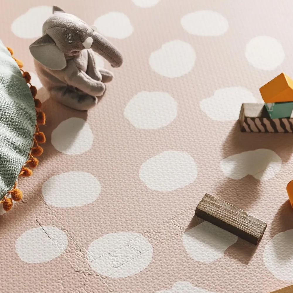 Covoras puzzle din spuma Savana, 120x180cm, 6 piese