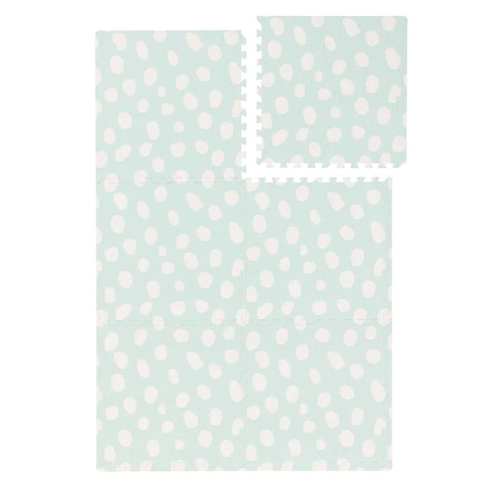 Covoras puzzle din spuma Savana, 120x180cm, 6 piese