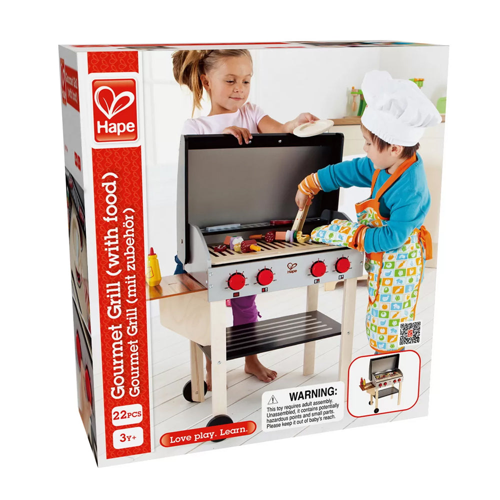 Gratar BBQ din lemn cu 20 accesorii, Hape