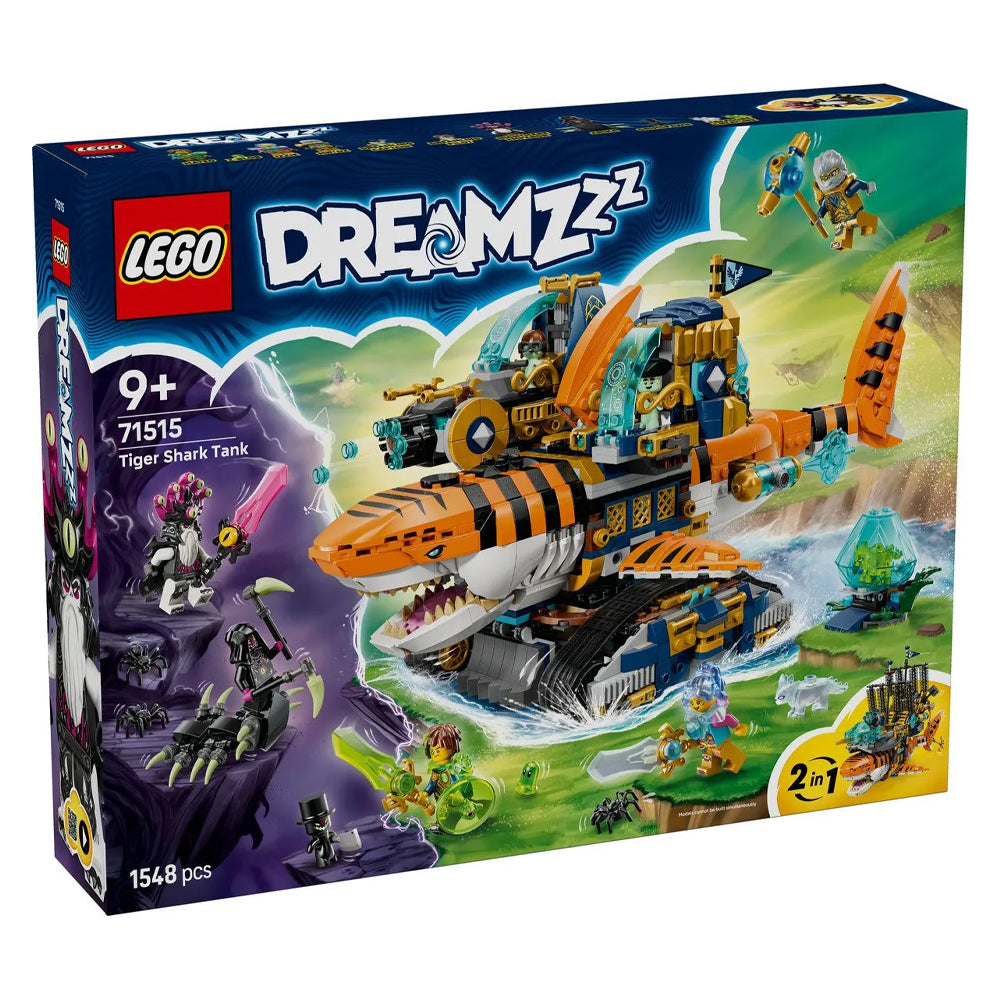 LEGO® DREAMZzz - Tancul tigru-rechin