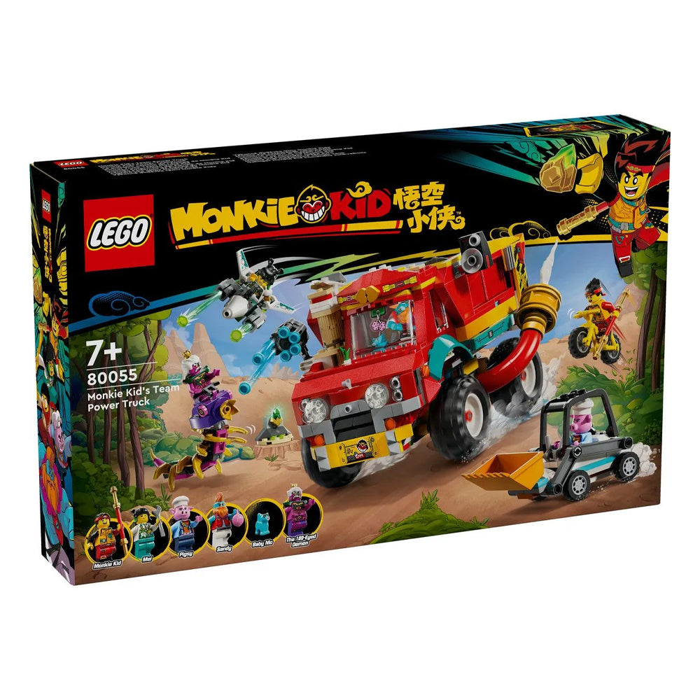 LEGO® Monkie Kid - Camionul electric al echipei lui Monkie Kid