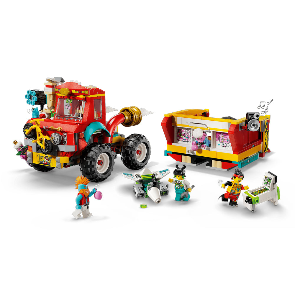 LEGO® Monkie Kid - Camionul electric al echipei lui Monkie Kid