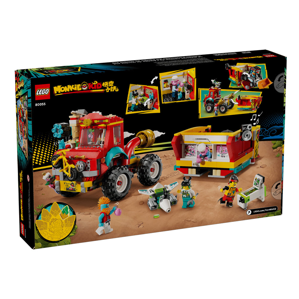 LEGO® Monkie Kid - Camionul electric al echipei lui Monkie Kid