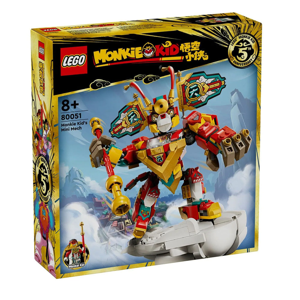 LEGO® Monkie Kid- Minirobotul lui Monkie Kid