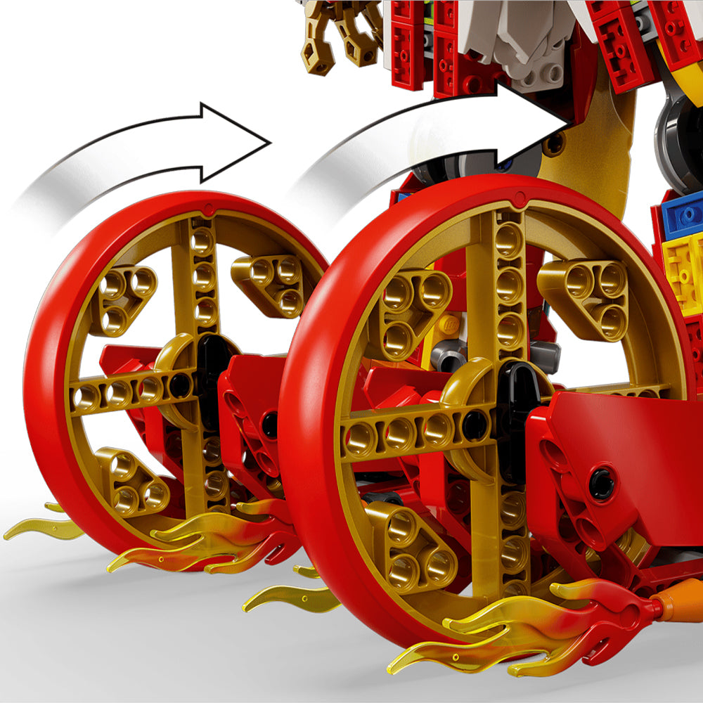 LEGO® Monkie Kid - Robotul cu inel de foc al lui Nezha