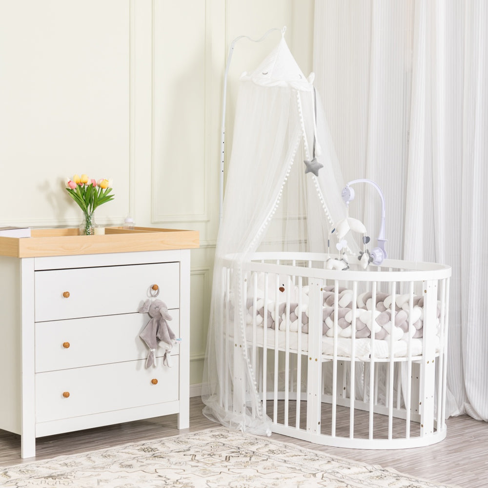 Pat rotund, evolutiv, pentru bebelusi, Craft 9 in 1. Saltele incluse!
