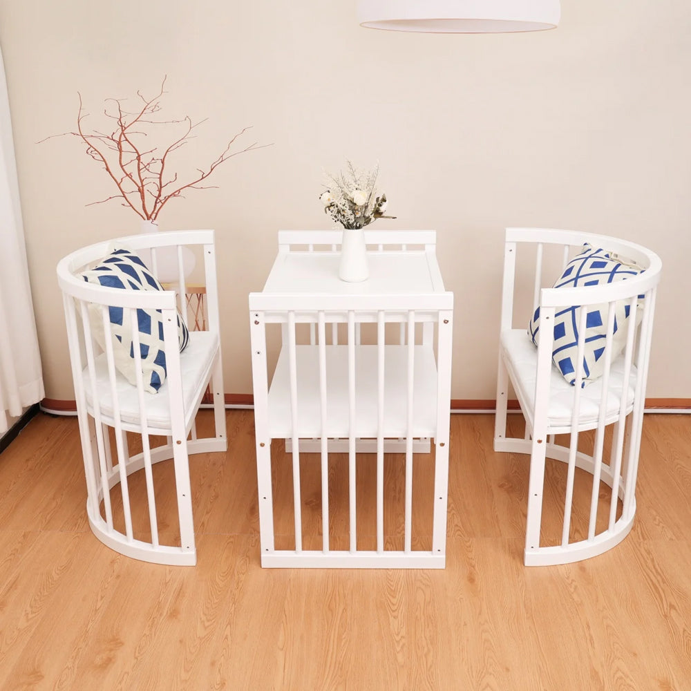 Pat rotund, evolutiv, pentru bebelusi, Craft 9 in 1. Saltele incluse!