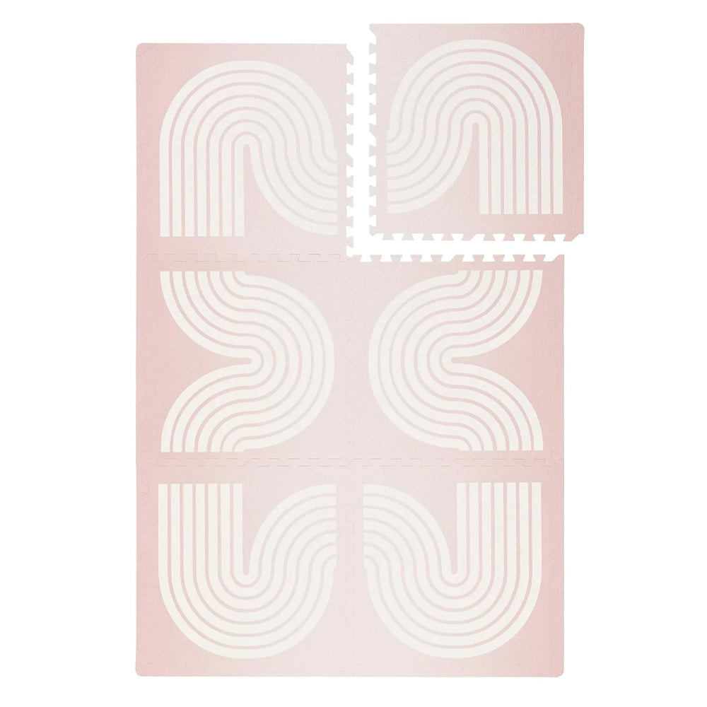 Covoras puzzle din spuma Archie, 120x180cm, 6 piese