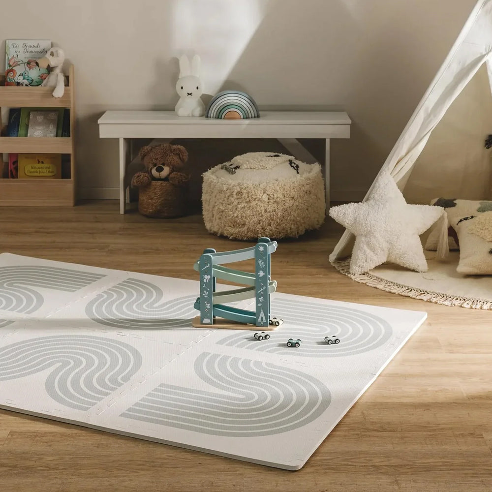 Covoras puzzle din spuma Archie, 120x180cm, 6 piese