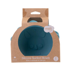 Set 2 castranele Dinozaur, cu ventuza din silicon