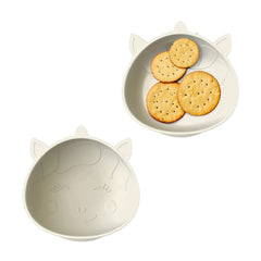 Set 2 castranele Unicorn, cu ventuza din silicon