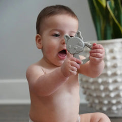 Set 2 buc, jucarii dentitie din silicon, Catelus si Pisica, Melii