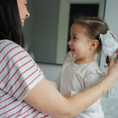 Set pieptan + perie pentru bebe, Melii