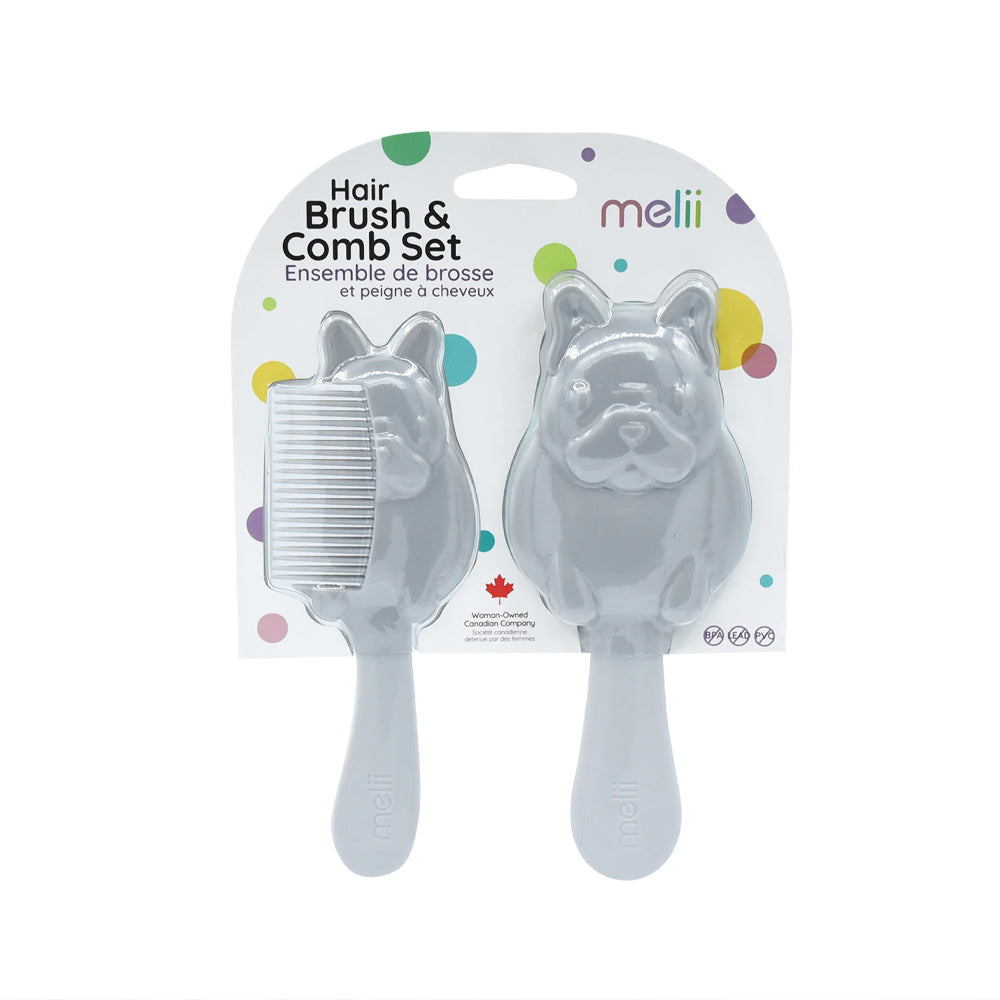 Set pieptan + perie pentru bebe, Melii