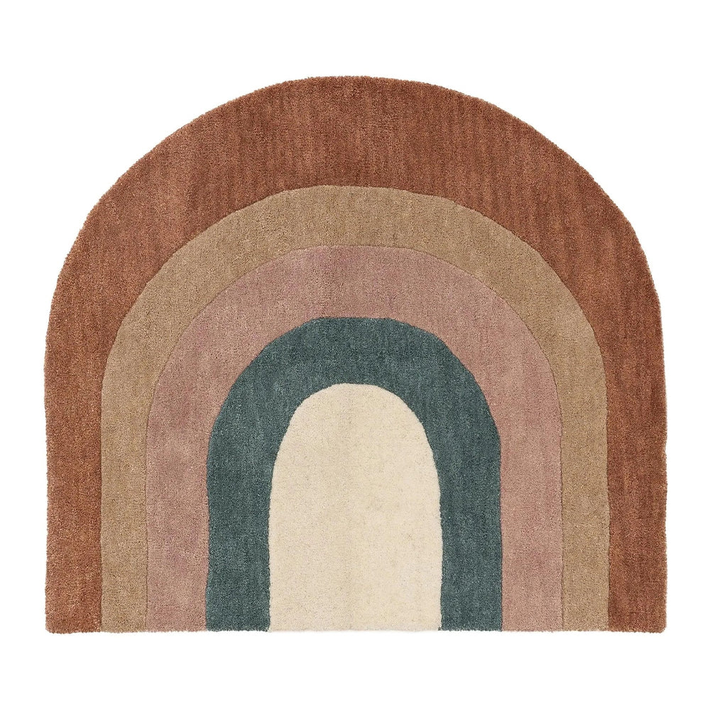 Covor din lana 100% - Curcubeu