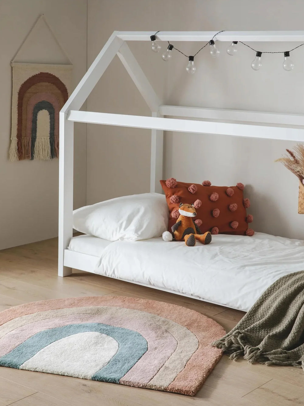 Covor din lana 100% - Curcubeu