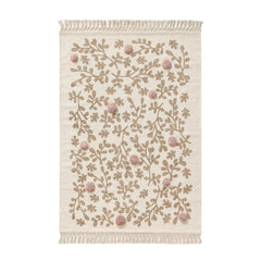 Covor din bumbac 100% - Hana Cream/Rose
