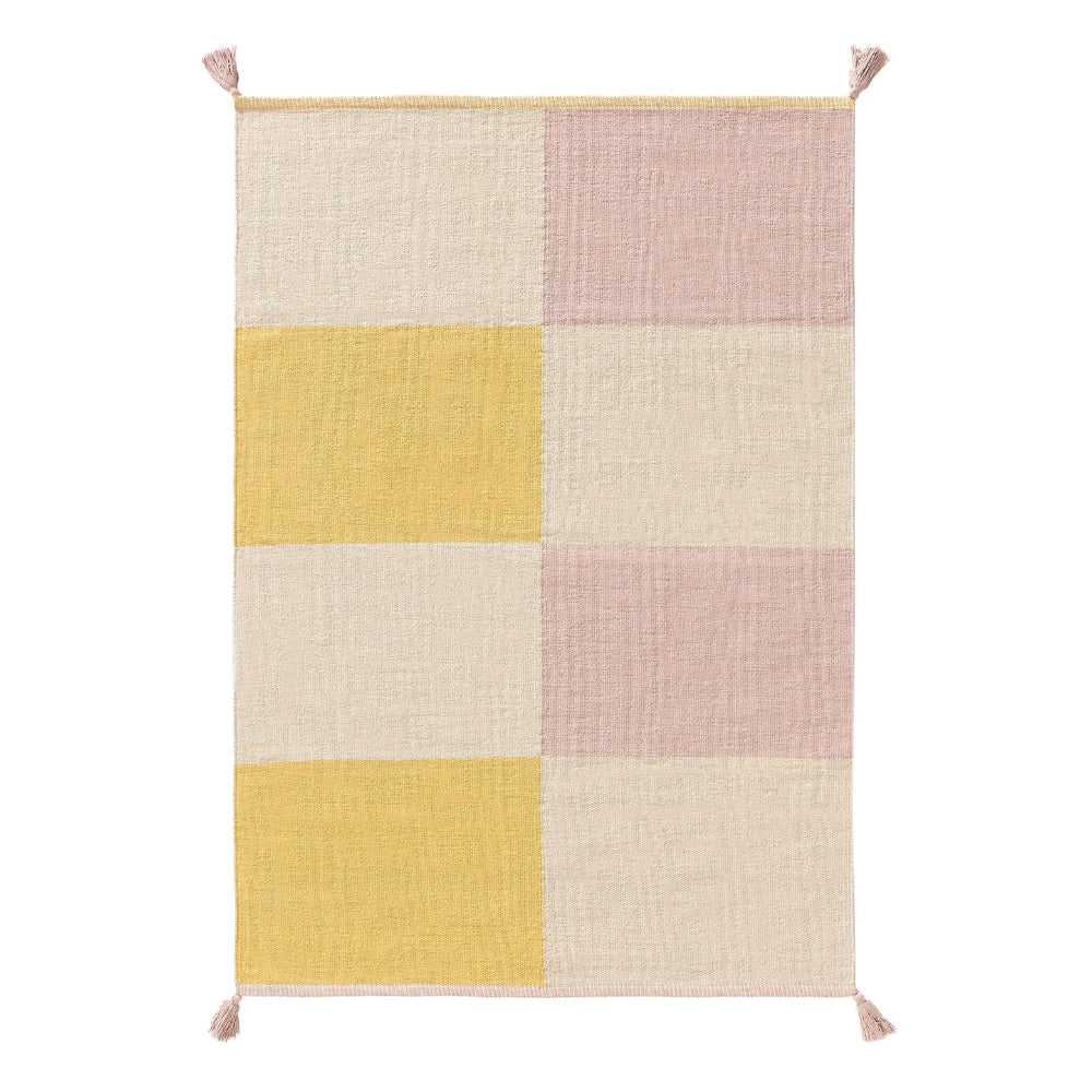 Covor din bumbac 100% - Anton Yellow