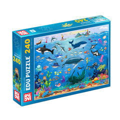 Viața în Ocean - Puzzle Copii, 240 piese