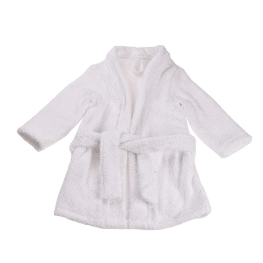 Halat de baie - brodat cu numele copilului