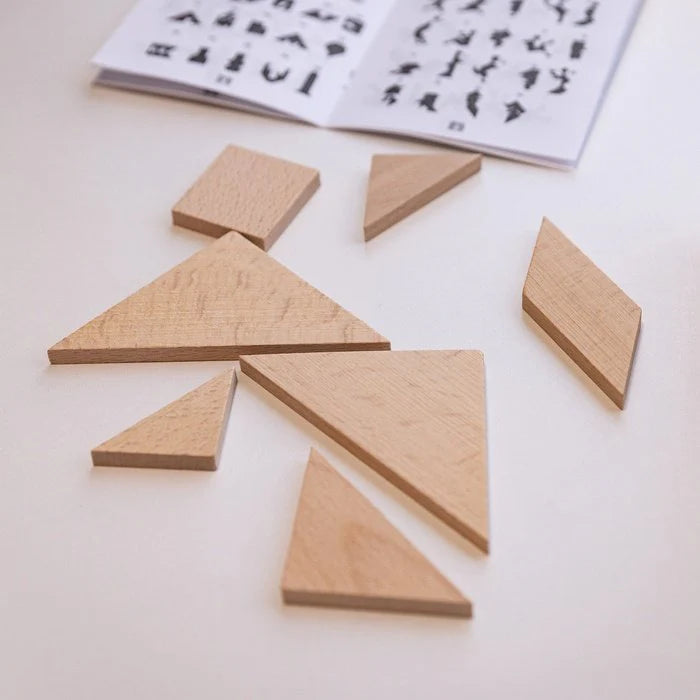 Joc Tangram, 7 piese – Joc tip puzzle