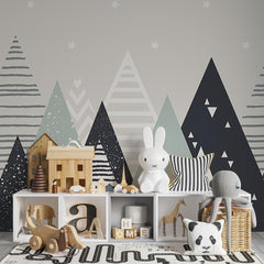 Munții Scandinaviei - Fototapet