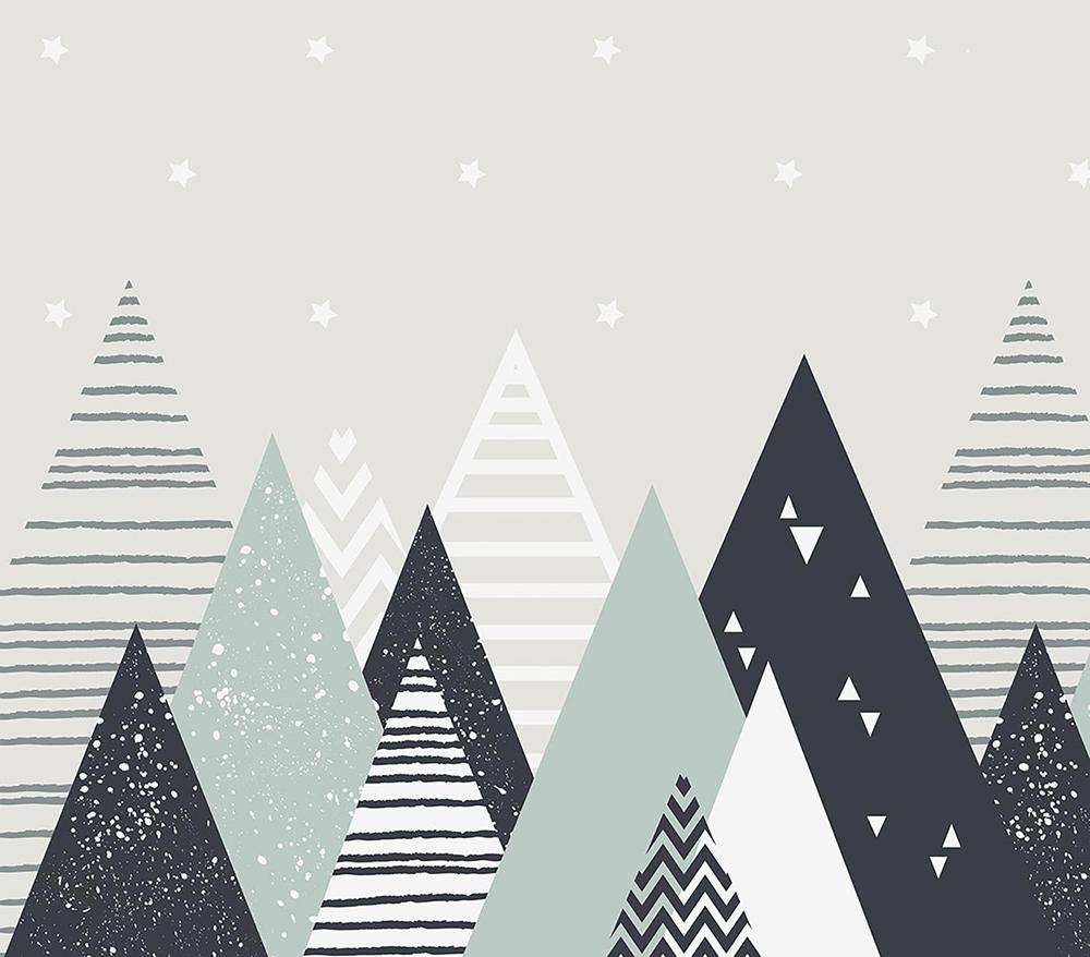 Munții Scandinaviei - Fototapet