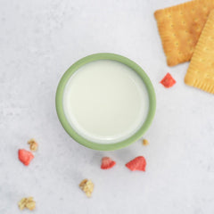 Pahar din silicon, AppeKids, Raw Green