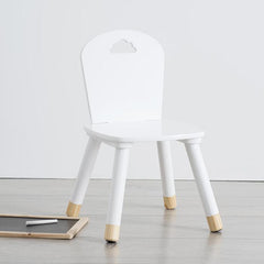 Set masa si scaun Douceur Alb