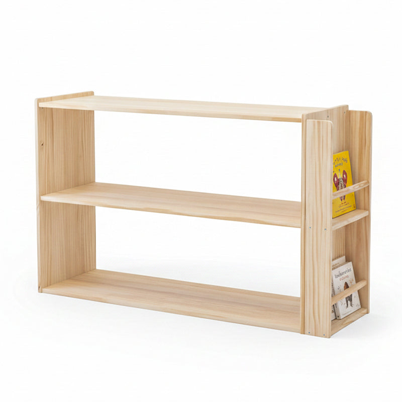 Etajera Montessori Tadalah cu biblioteca laterala pentru carti