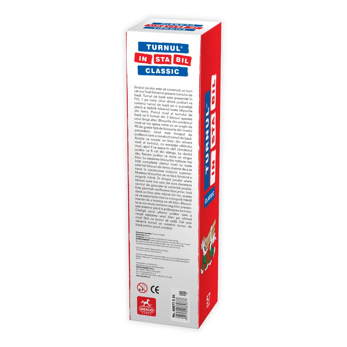 Turnul Instabil 57 piese – Joc de îndemânare