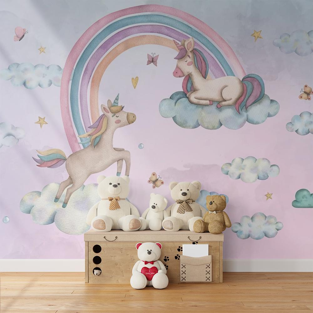 Unicorni - Fototapet