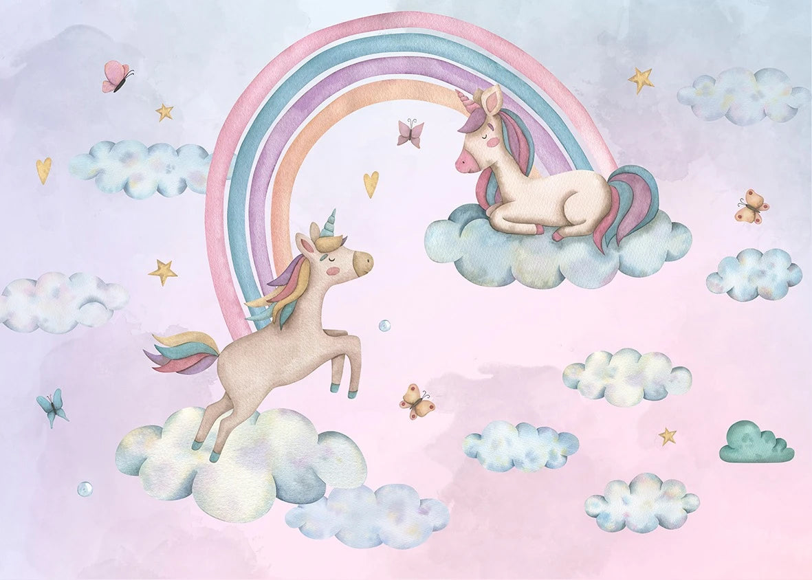 Unicorni - Fototapet