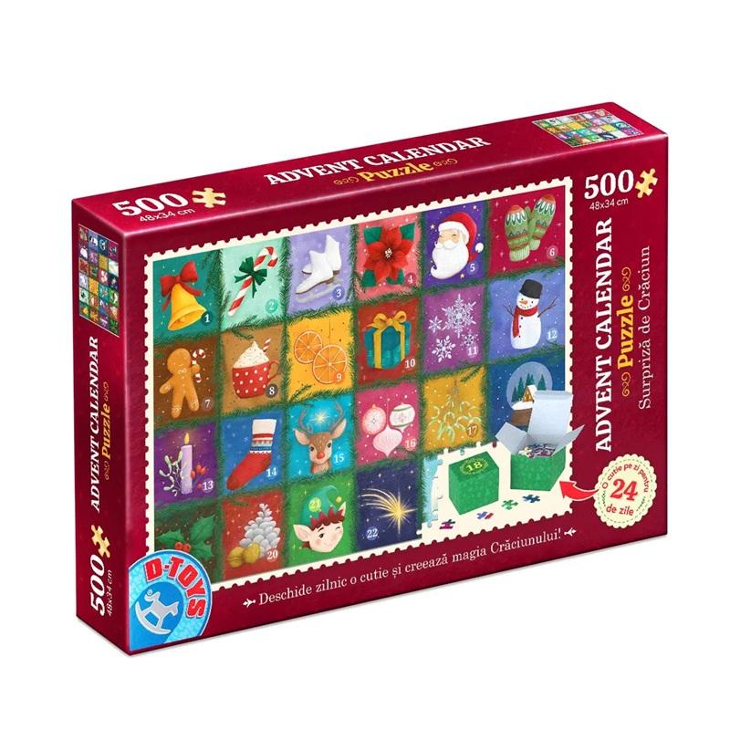  Advent Calendar Puzzle – 500 piese