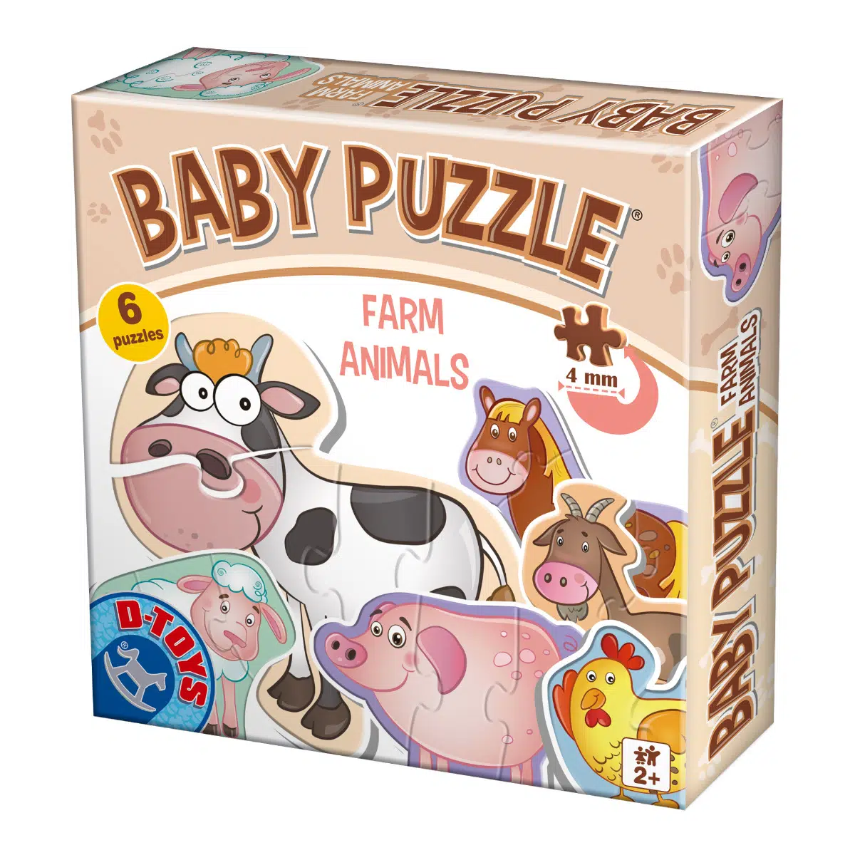  Baby Puzzle – Animale domestice