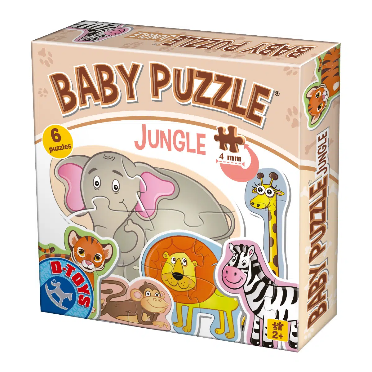  Baby Puzzle – Animale sălbatice
