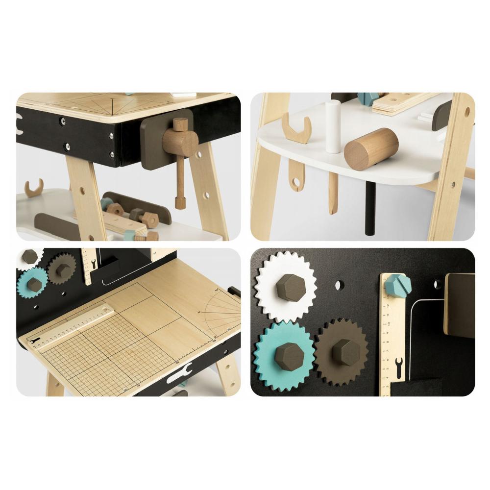 Banc de lucru, atelier de lemn, EcoToys - 2137