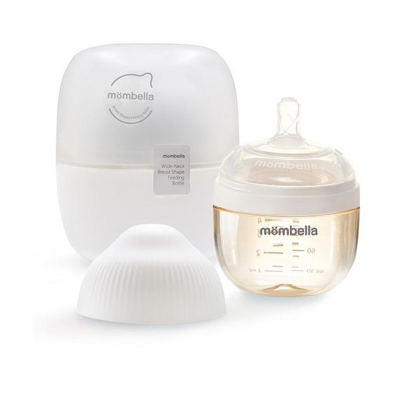  Biberon Anticolici Mombella Breast-Like, 120ml - Ivory