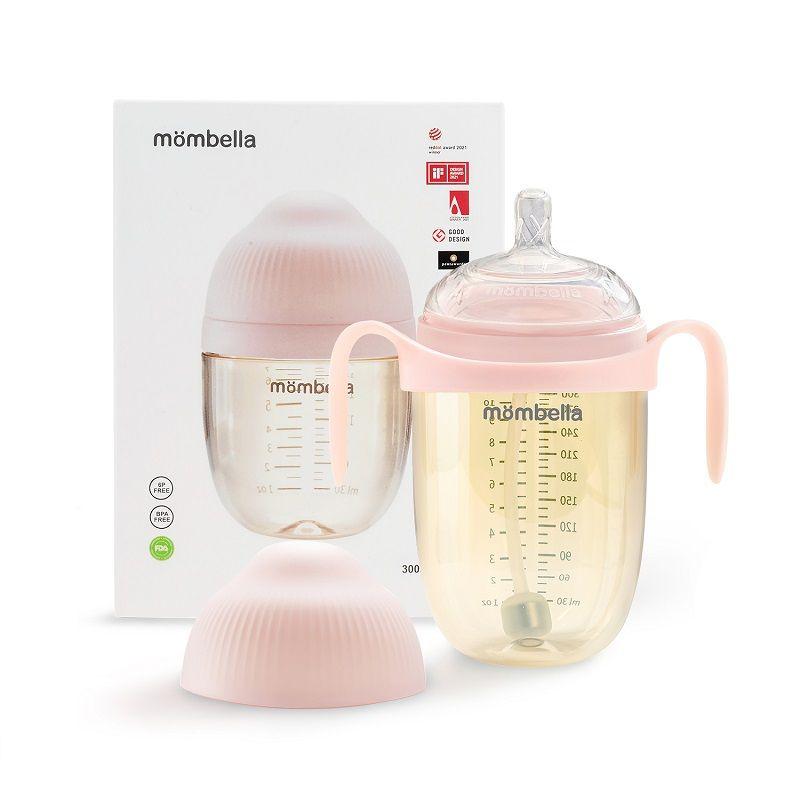  Biberon Anticolici Mombella Breast-Like, 300ml - Roz