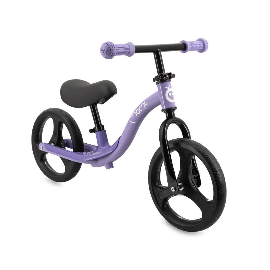  Bicicleta fara pedale cu roti led, Momi Isoka - Mov