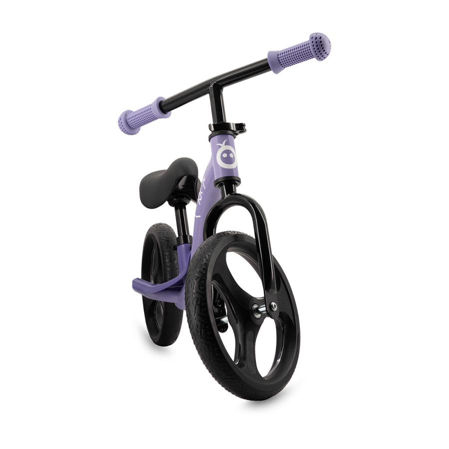 Bicicleta fara pedale cu roti led, Momi Isoka - Mov - 2832