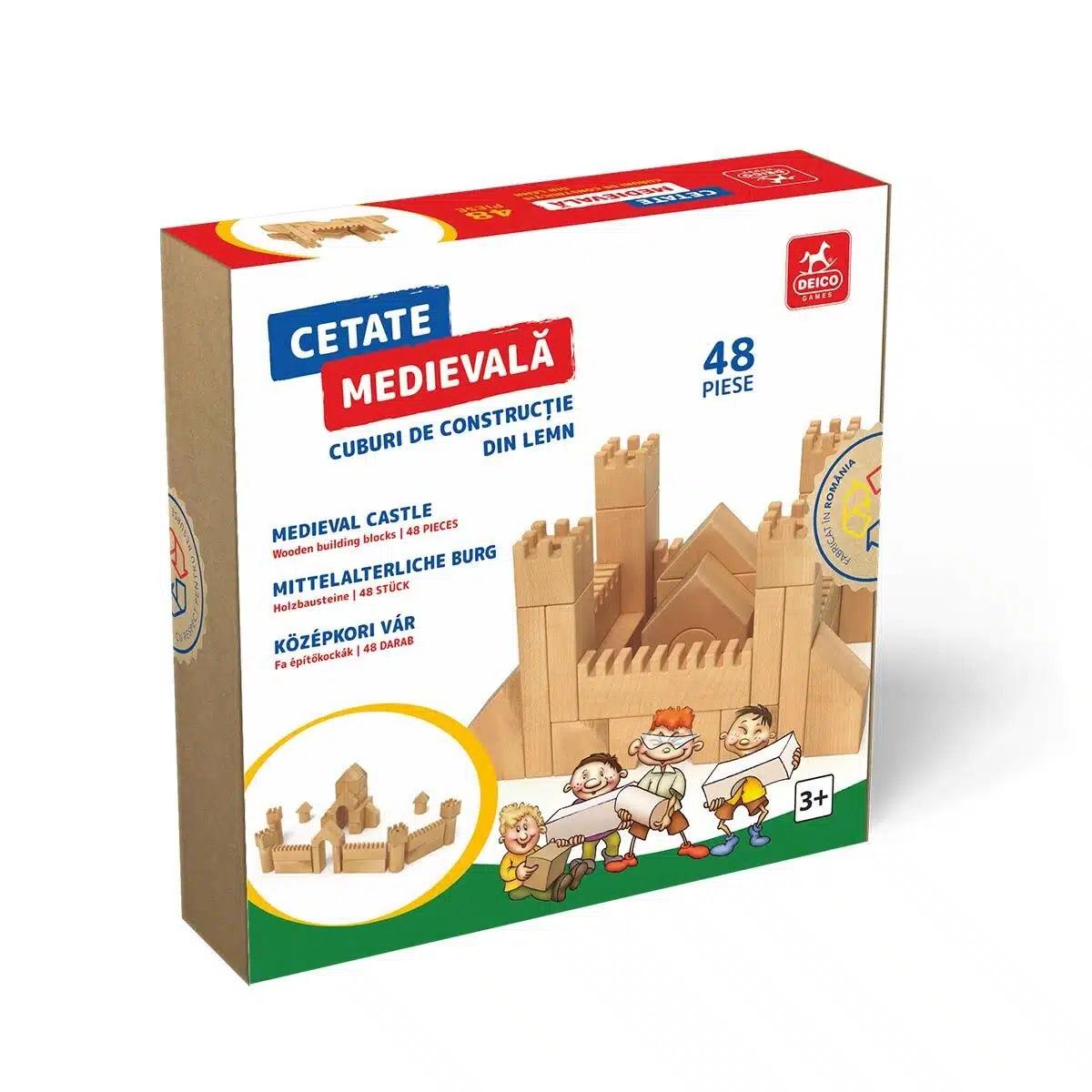  Cetate medievală – cuburi construcție