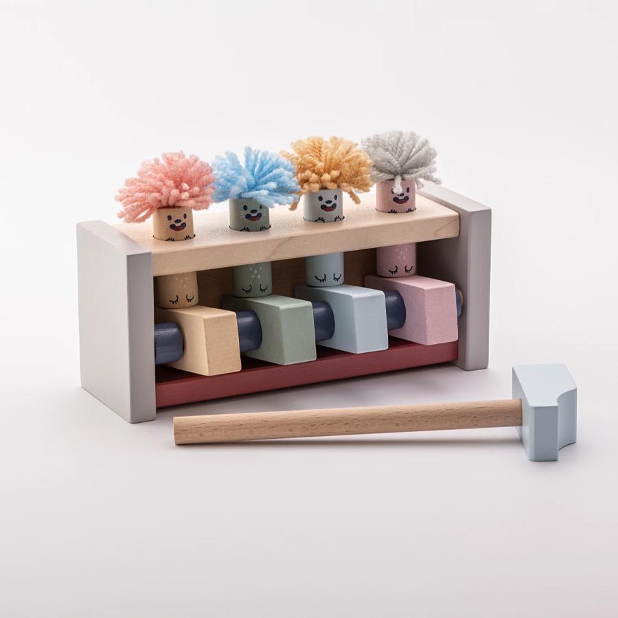 Claunii saritori - jucarie din lemn Cubika - 7168