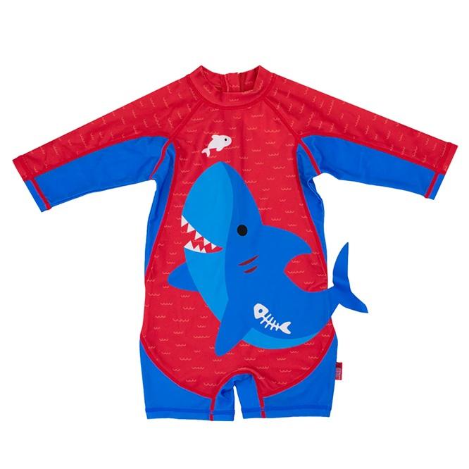  Costum de baie Zoocchini, protectie UPF50+, Marime L- Shark